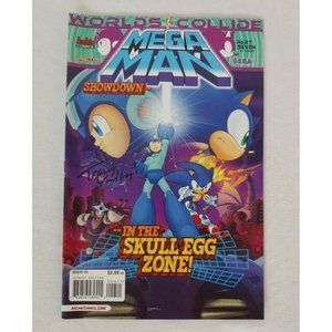 Mega Man Comic Books #26 Worlds Collide 7 of 12 August 2013 Signed Tracy Yardley